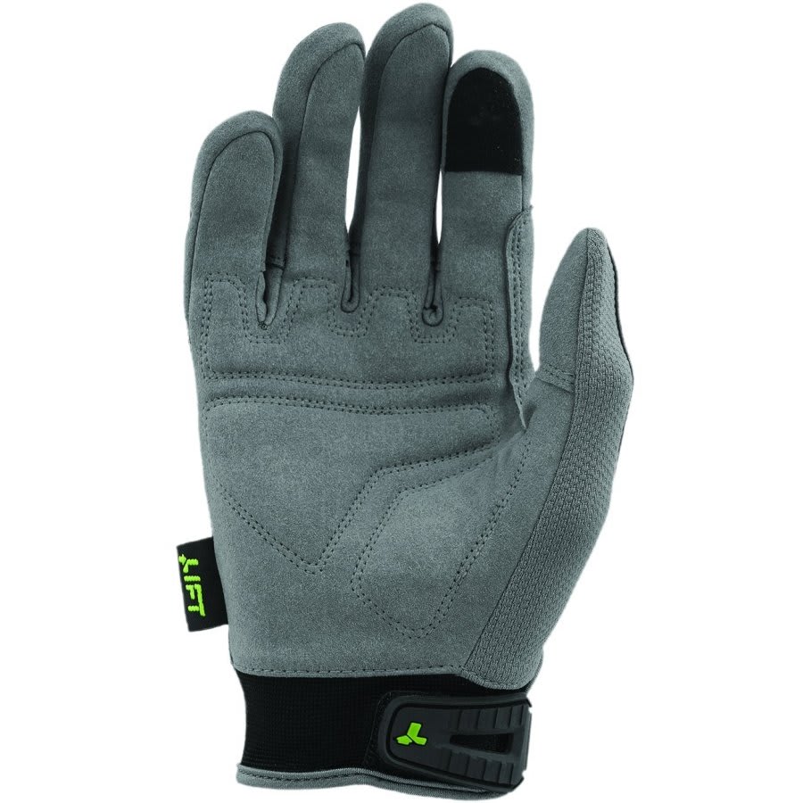 Pro Series OPTION Glove, Grey, Synthetic Leather with Air Mesh S