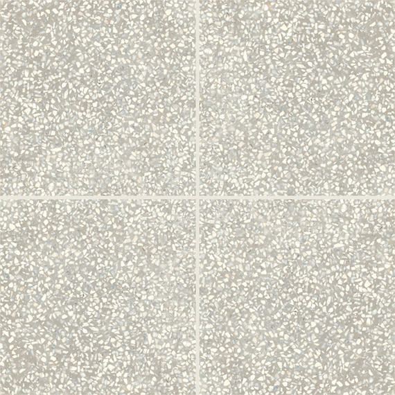 D_Segni Terrazzo White Square 8X8 Matte