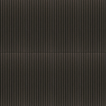 ACOUSTIC WOOD SLAT PANEL HARMONY ESPRESSO 24X48