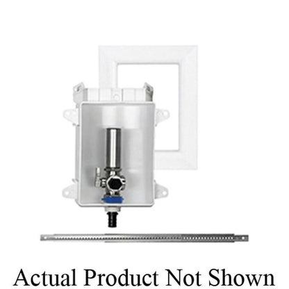 OxBox™ Outlet Box With Arrester, 1/2 in, For Use With Ice Maker, 1/4 in Comp, ABS