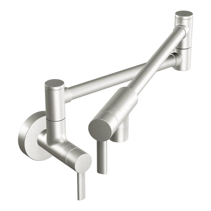 5.5 GPM Wall Mounted Double Handle Pot Filler