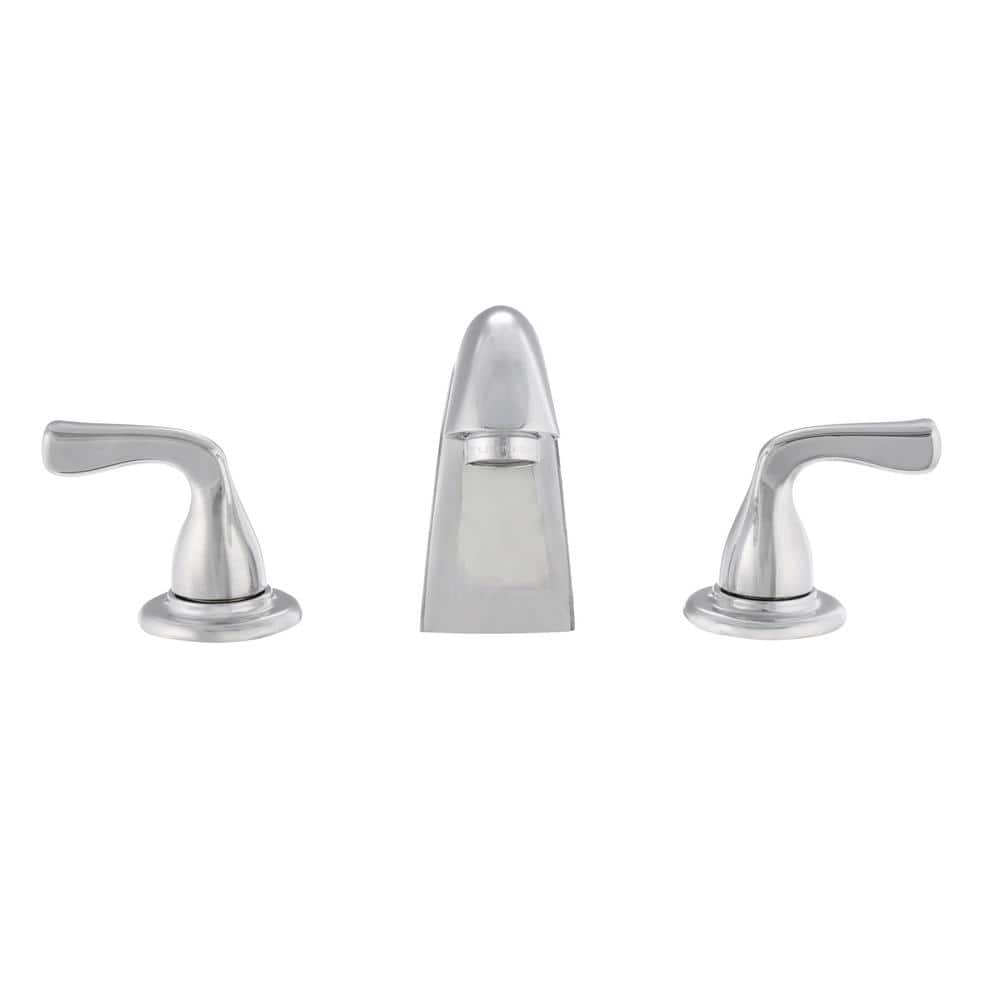 Foundations 8 in. Widespread 2-Handle Bathroom Faucet in Chrome