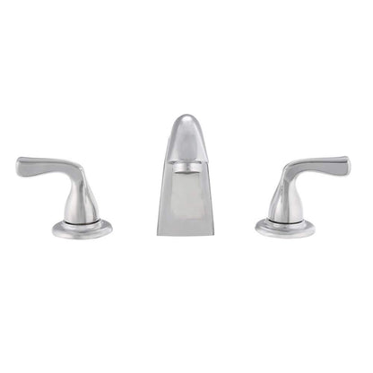 Foundations 8 in. Widespread 2-Handle Bathroom Faucet in Chrome