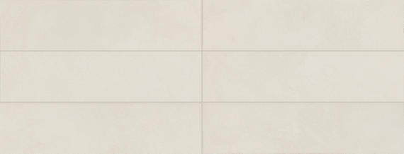 Indoterra White Desert Rectangle, Fluted 2X9 Matte
