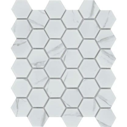 ELEGAN CALACATA MT 2" HEX/MO