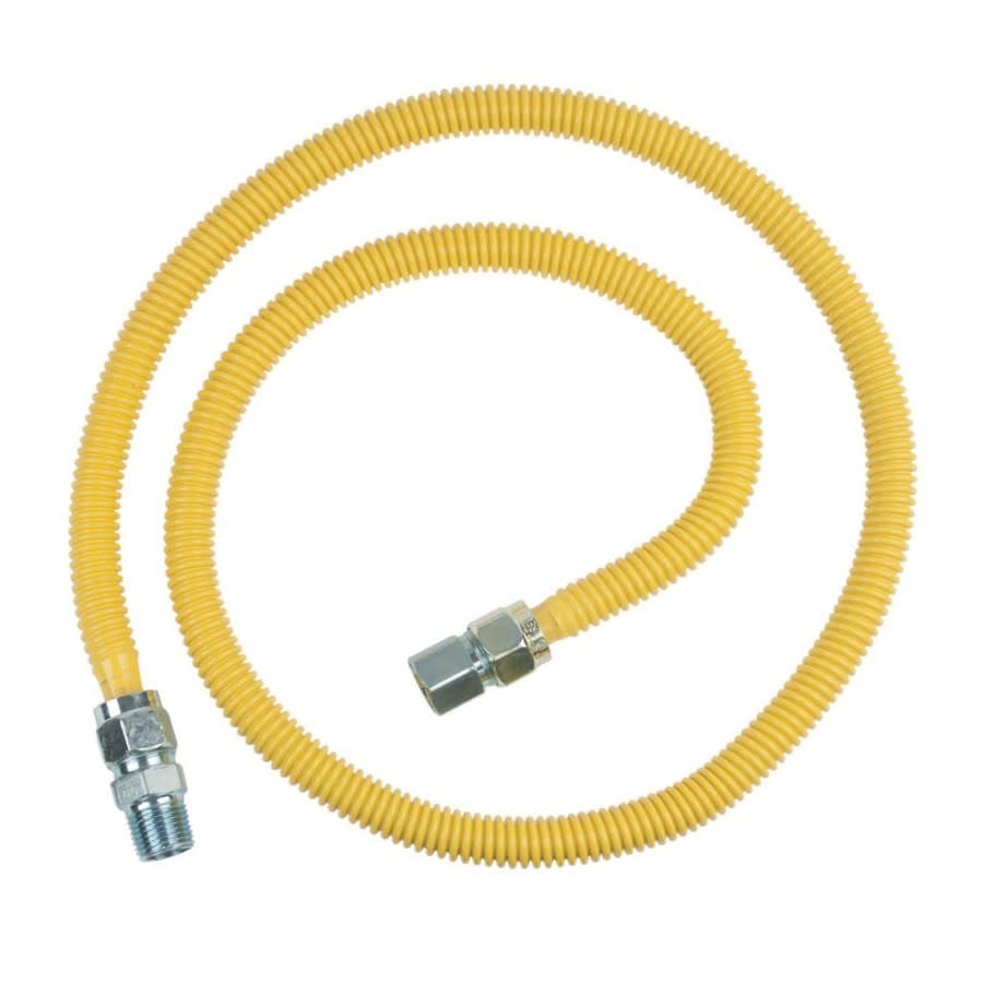 Gas Flex, 1/2 in ID, 1/2 in, FNPT x MNPT, 60 in L