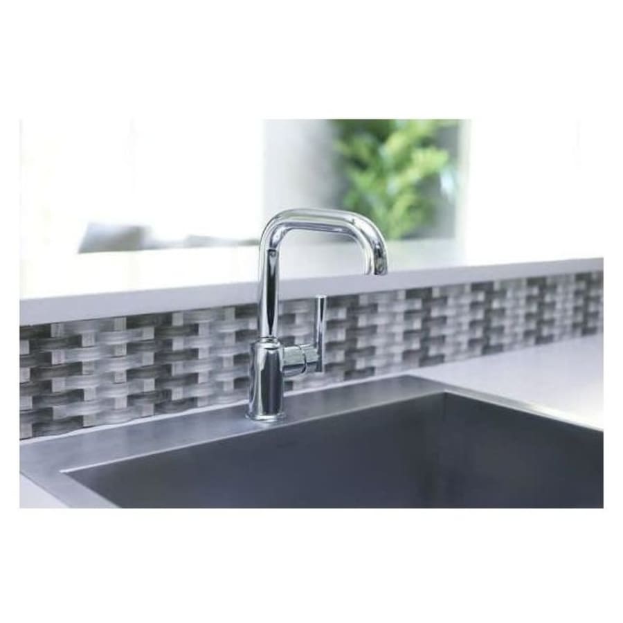 Vault 25" Single Basin Top-Mount/Under-Mount 18-Gauge Stainless Steel Kitchen Sink with SilentShield