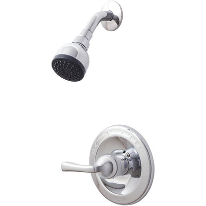 Foundations Single-Handle 1-Spray Shower Faucet in Chrome (Valve Included)
