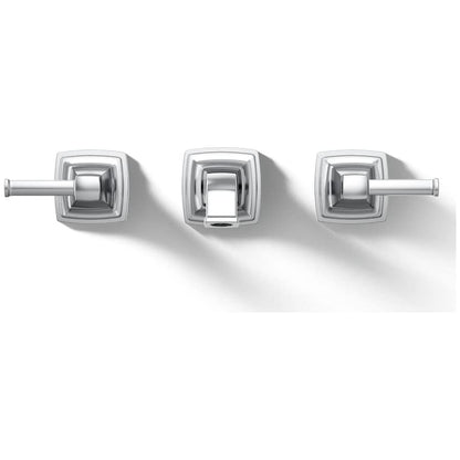 Riff 1.2 GPM Wall Mounted Widespread Bathroom Faucet