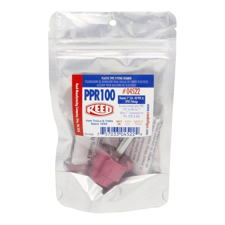 Plastic Deburring Tool For ABS, CPVC, PVC, 1 in
