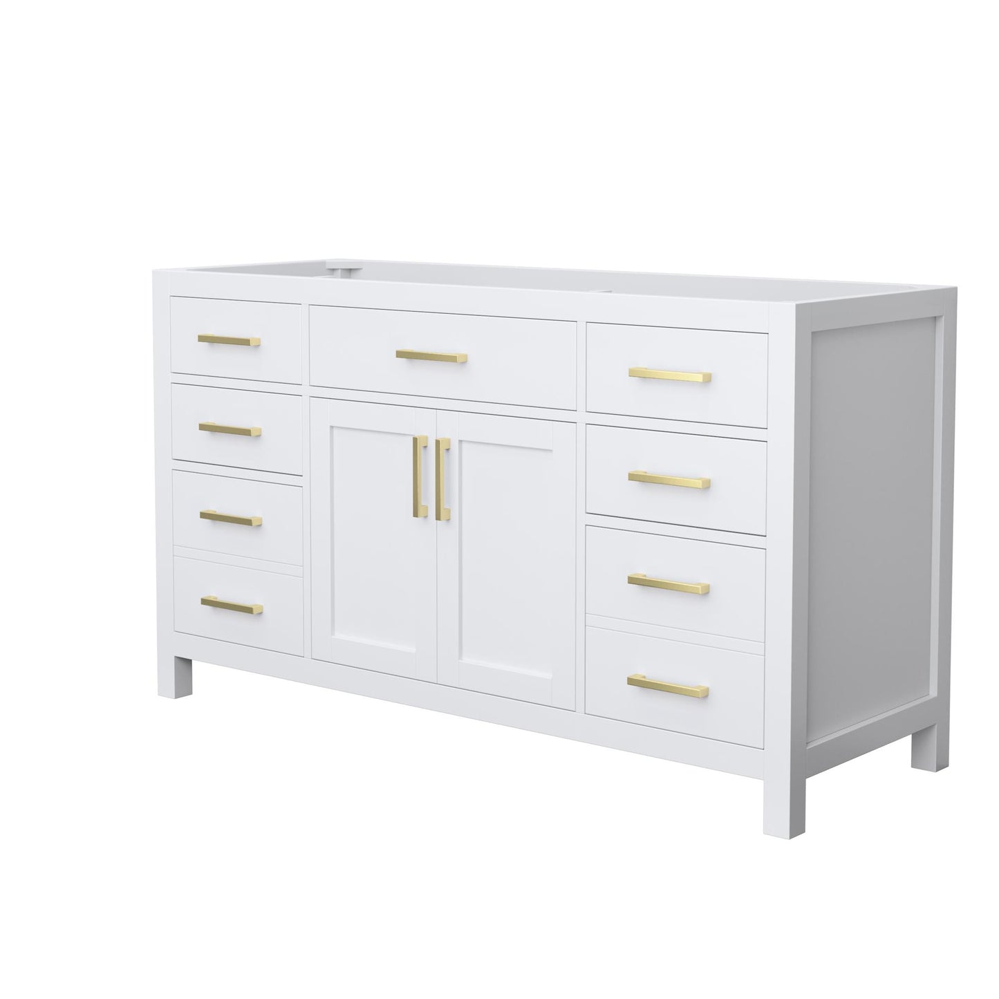 Beckett Single Bathroom Vanity - 59W x 34.25H x 21.5D