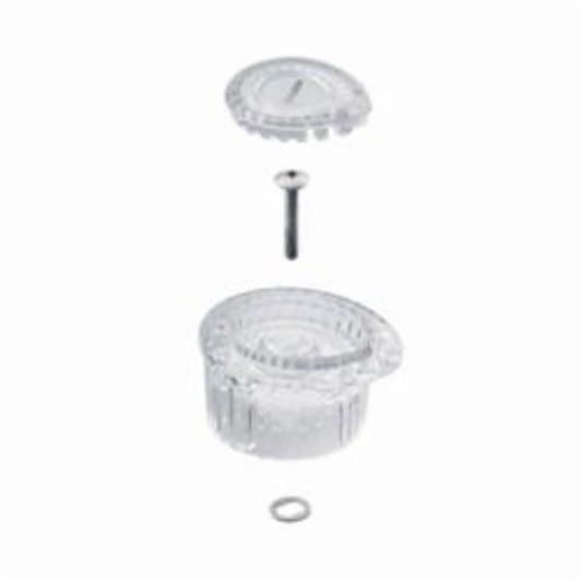 Knob Handle Kit, Chateau®, Plastic, Polished Chrome