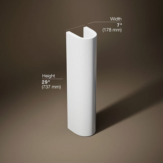 Veer Bathroom Sink Pedestal