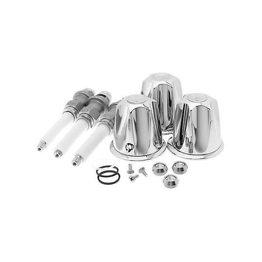 Shower Handle Rebuild Kit, Polished Chrome