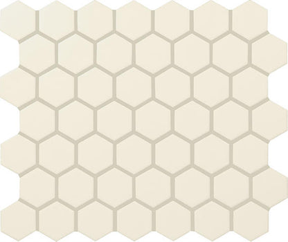 Color Wheel Mosaic Matte Biscuit Straight Joint 1X6 Matte