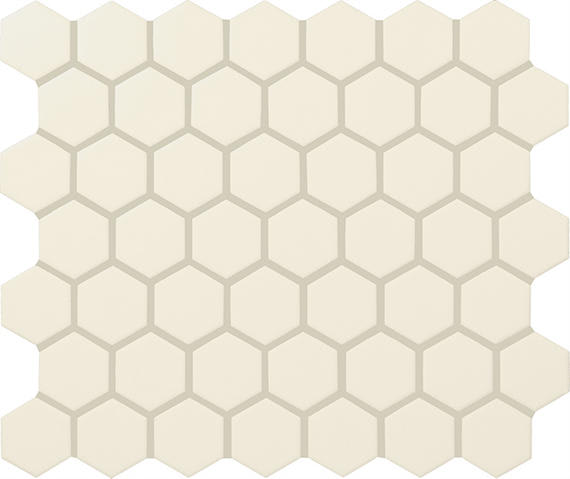 Color Wheel Mosaic Matte Biscuit Herringbone 1X3 Matte