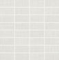Fabric Art Modern Textile White Straight Joint 1X3 Matte
