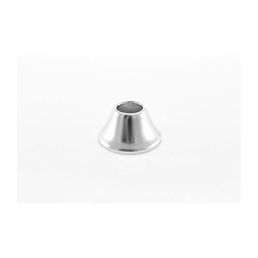 Sure Grip Bell/Deep Flange, 1/2 in, IPS, Steel, Polished Chrome
