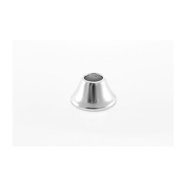 Sure Grip Bell/Deep Flange, 1/2 in, IPS, Steel, Polished Chrome