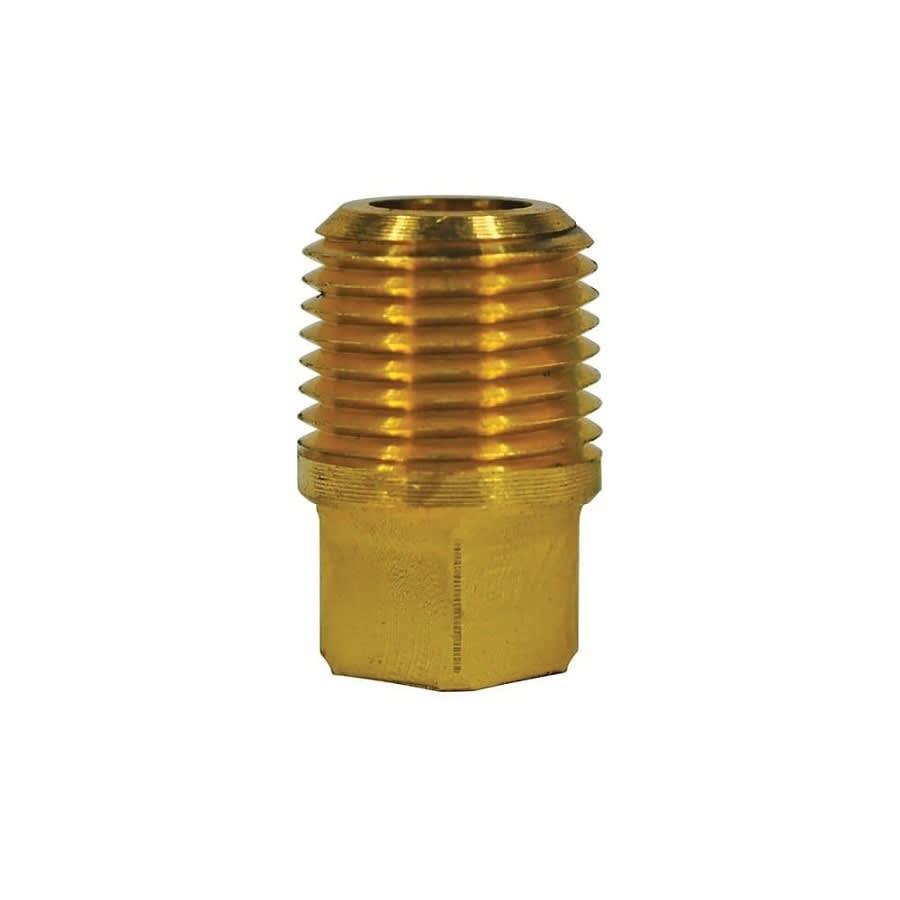 Plug, 1/8 in, MNPT, Lead Free Brass, Rough Brass