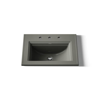 Memoirs Stately 17" Drop In Bathroom Sink with 3 Holes Drilled and Overflow