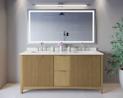 Palmilla Double Bathroom Vanity - 72W x 35H x 22D