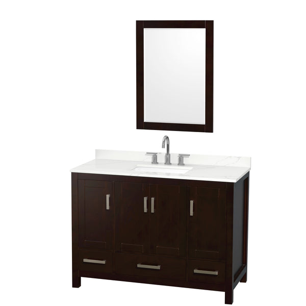 Sheffield Single Bathroom Vanity - 48W x 35H x 22D