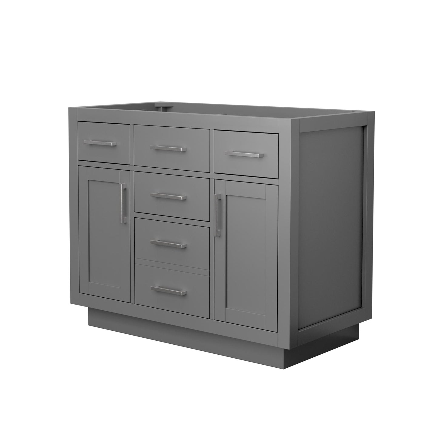 Beckett Single Bathroom Vanity with Toe Kick - 41W x 34.25H x 21.5D