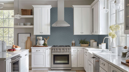 Cielo Azul Hexagon Glossy
