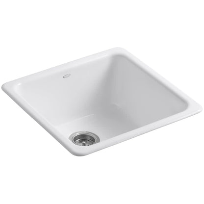 Iron Tones 20-7/8" Drop In Single Basin Cast Iron Kitchen Sink