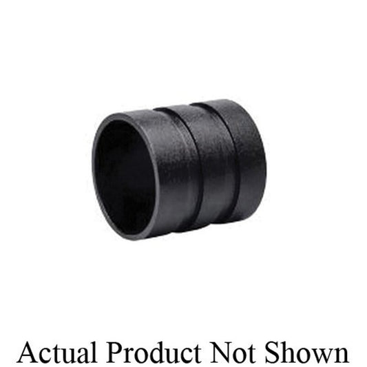 Install-Ready Nipple, 1-1/2 in, Groove, Ductile Iron, Black Enamel Coated