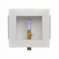 FR-12 Fire rated Ice Maker Outlet Box With Valve and Hammer Arrester, PVC