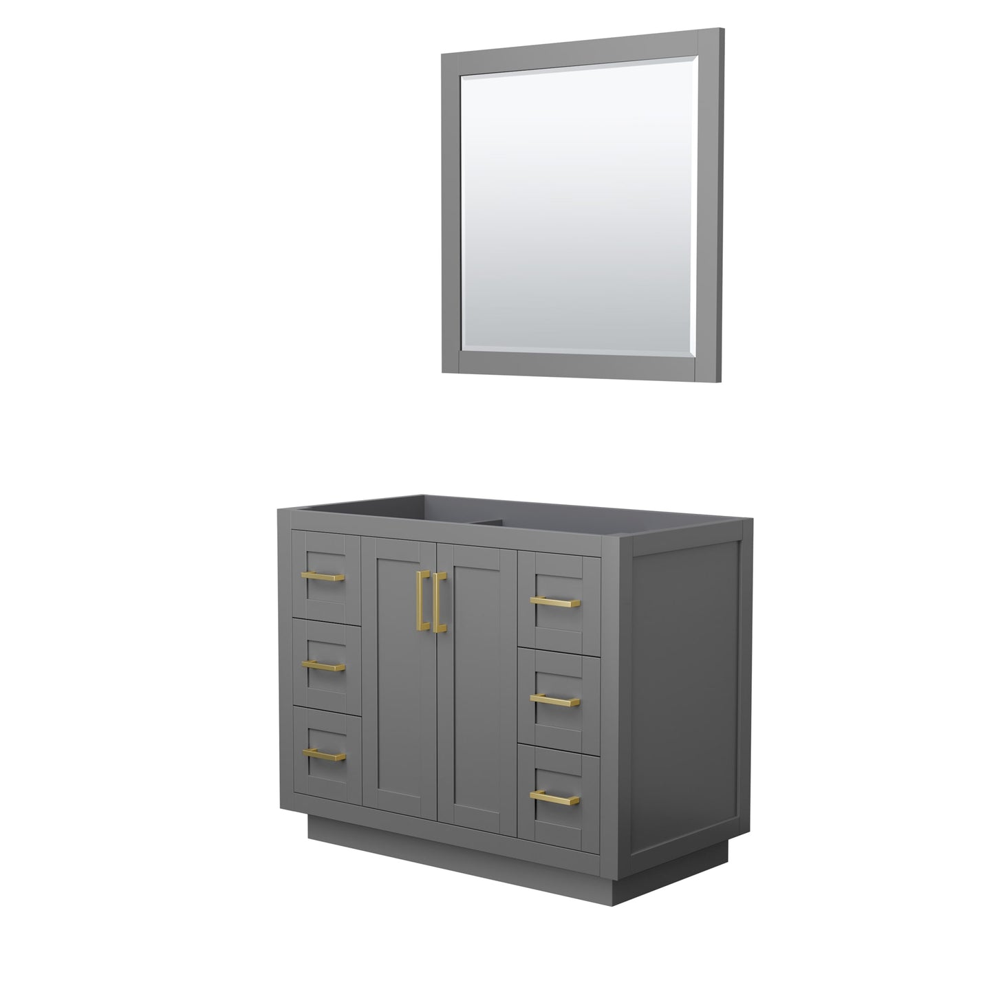 Miranda Single Bathroom Vanity - 41.25W x 33H x 21.75D