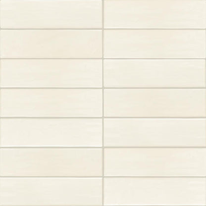 Artcrafted Coconut Rectangle, Handcrafted 3X12 Glossy