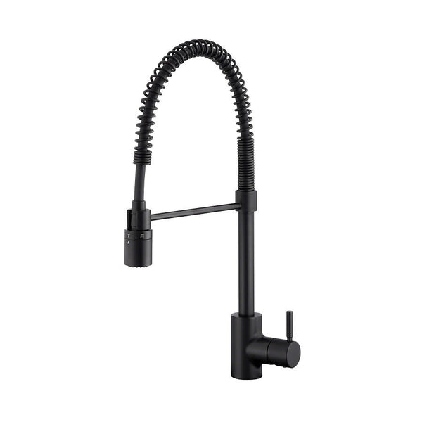 The Foodie® Kitchen Faucet, Deck Mount, ADA, 1 Lever Handle, 1-Hole, Satin Black
