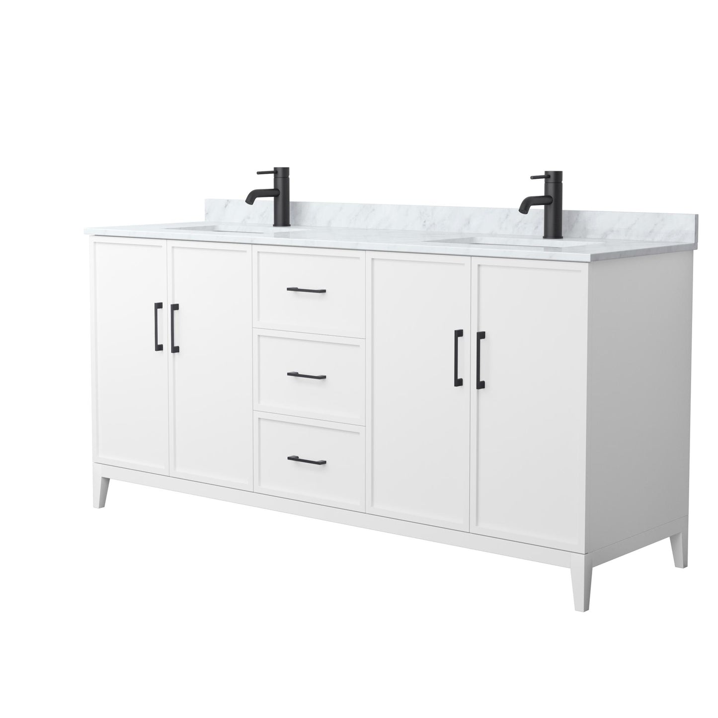 Elan Double Bathroom Vanity - 72W x 35H x 22D