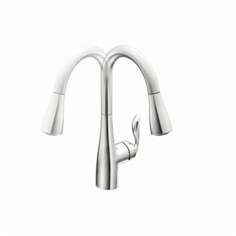 Arbor™ Kitchen Faucet, Deck Mount, ADA, 1 Lever Handle, 1 or 3-Hole, Polished Chrome