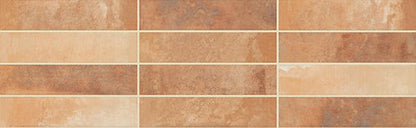Cotto Revival Rust Rectangle 2X9 Matte