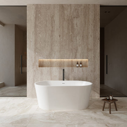 Carissa Freestanding Bathtub - 60W x 22.5H x 32D