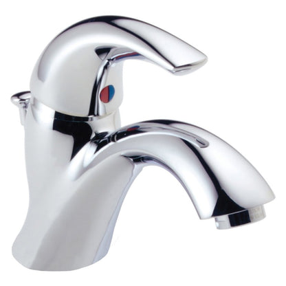 Classic Single Hole or Centerset Lavatory Faucet, ADA, 1 Handle, 1 or 3-Hole, 1.2 gpm, Chrome
