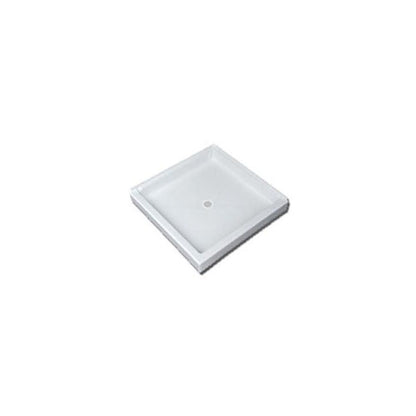 Shower Tray/Base, Fiberglass, White