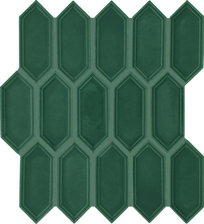 Luminique Juniper Rectangle, Fluted 12X24 Glossy