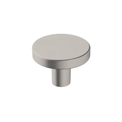 Versa 1-3/8 in. (35mm) Modern Satin Nickel Round Cabinet Knob