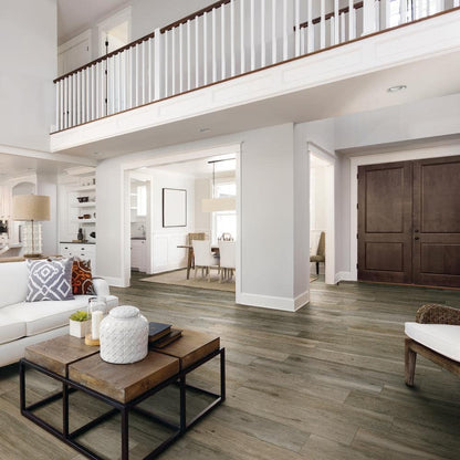 Selva Ash 8 in. x 40 in. Wood Look Porcelain Floor and Wall Tile (12.92 sq. ft./Case)