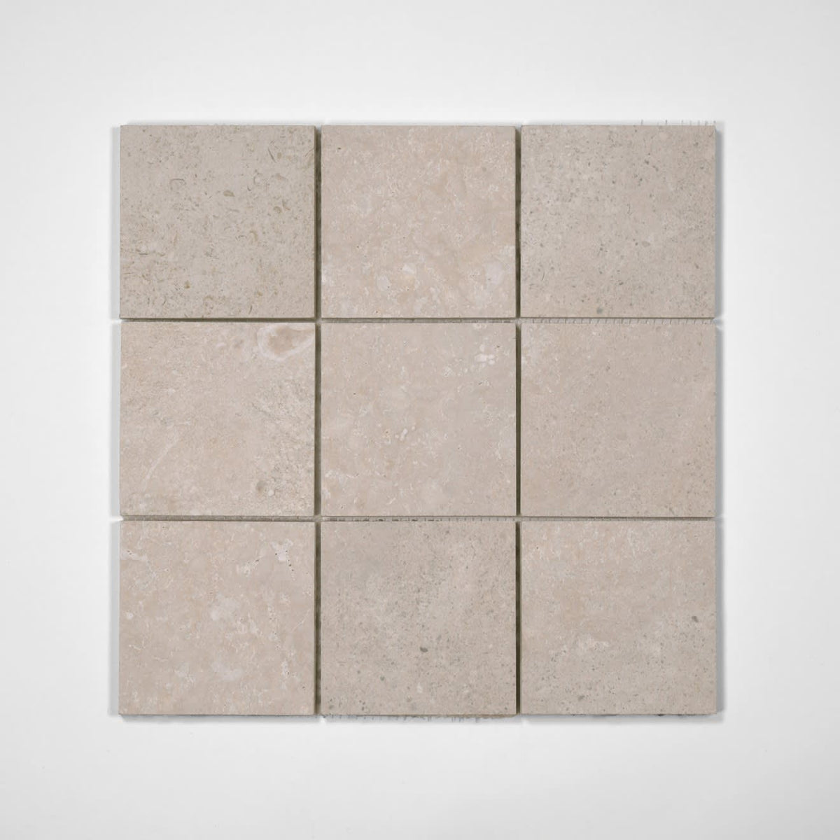 Ikonite 4" x 4" Honed Porcelain Mosaic in Grey