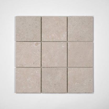 Ikonite 4" x 4" Honed Porcelain Mosaic in Grey