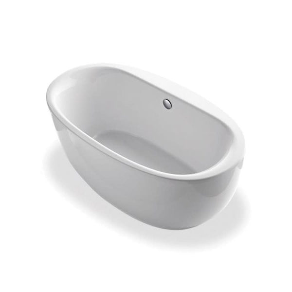 Sunstruck® Freestanding Tub, 66 x 36 x 24-1/2 in, Center Drain, White