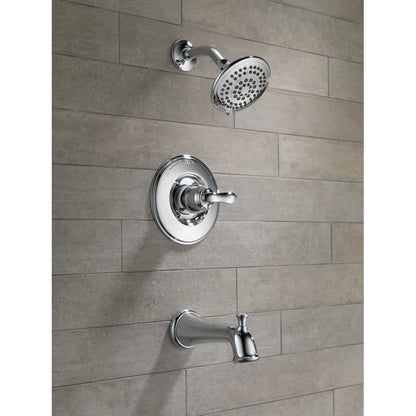 Linden Monitor 14 Series Single Function Pressure Balanced Tub and Shower - Less Rough-In Valve