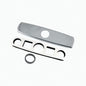 SFP-22-A Single Hole Trim Plate Kit, 8 in, Polished Chrome