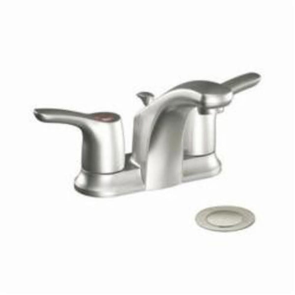 Baystone™ Centerset Lavatory Faucet, ADA, 2 Handle, 2-Hole, 1.2 gpm, Brushed Nickel